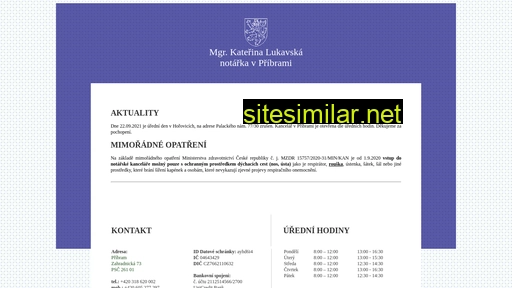 notarpribram.cz alternative sites