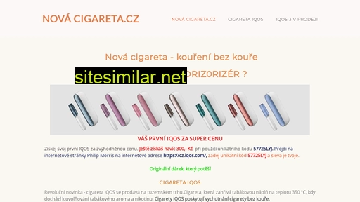 novacigareta.cz alternative sites