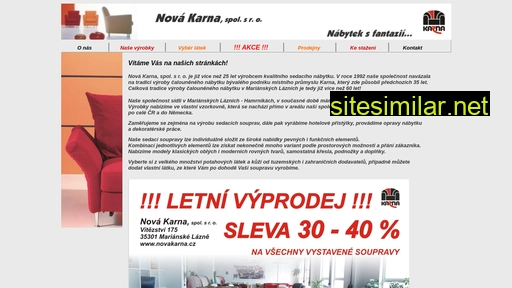 novakarna.cz alternative sites