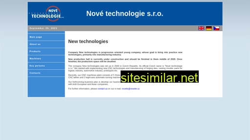 novete.cz alternative sites