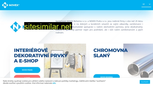 novex.cz alternative sites
