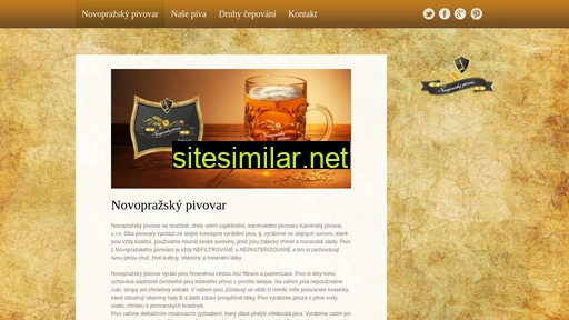 novoprazskypivovar.cz alternative sites