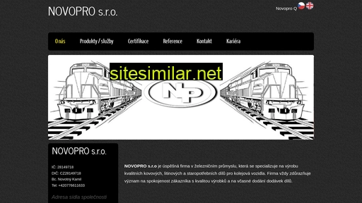 novopro.cz alternative sites