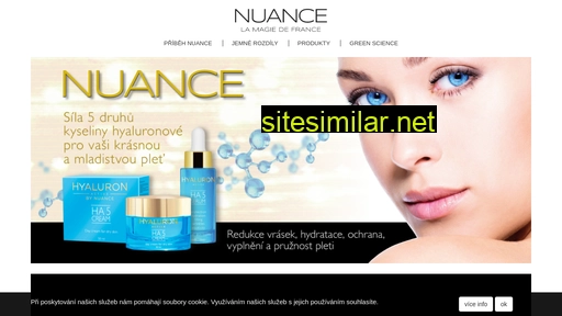 Nuance-cosmetics similar sites