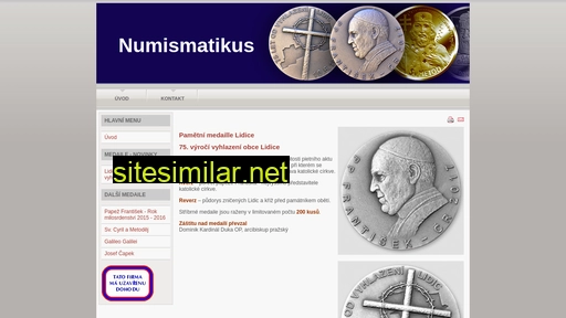 numismatikus.cz alternative sites