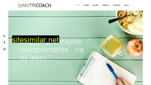 nutricoach.cz alternative sites