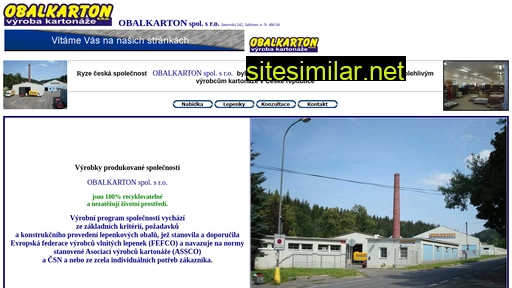 obalkarton.cz alternative sites