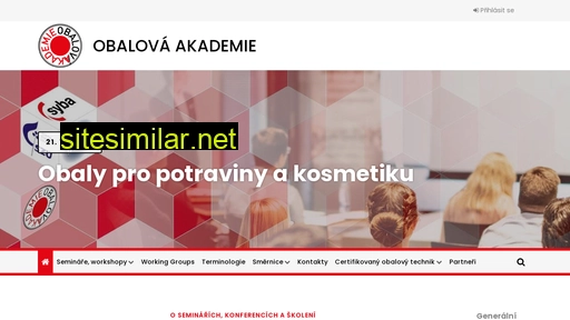 obalovaakademie.cz alternative sites