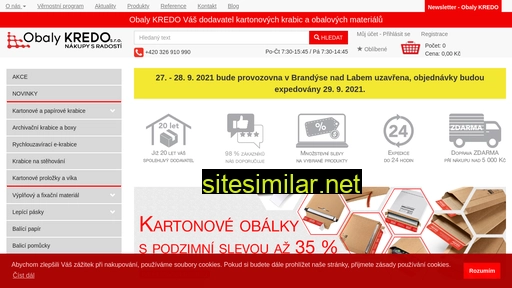 obalykredo.cz alternative sites