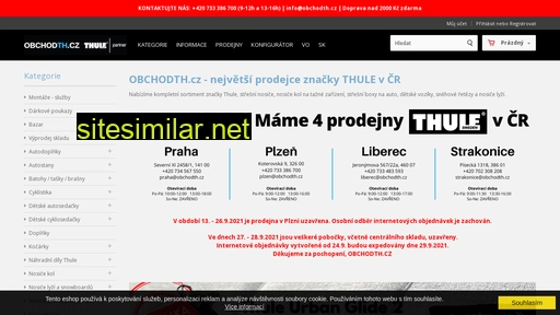 obchodth.cz alternative sites