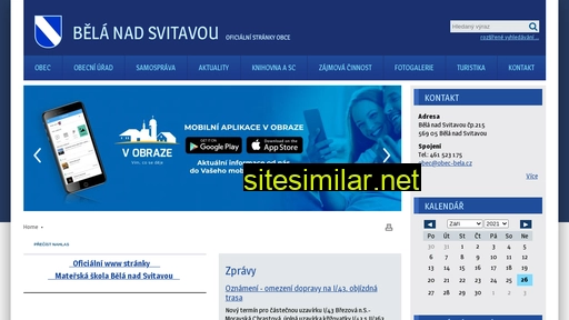 obec-bela.cz alternative sites