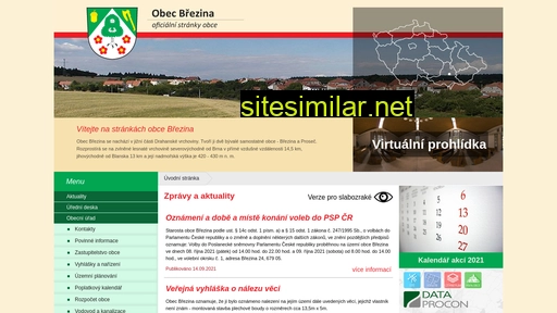 obec-brezina.cz alternative sites