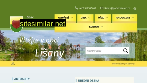 obec-lisany.cz alternative sites