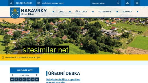 obec-nasavrky.cz alternative sites