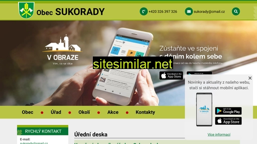 obec-sukorady.cz alternative sites