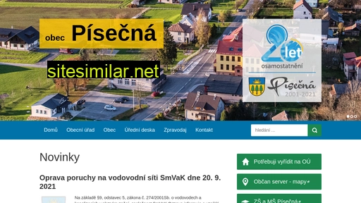obecpisecna.cz alternative sites