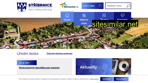 obecstribrnice.cz alternative sites
