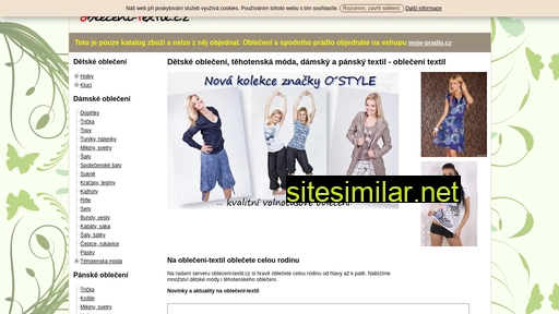 obleceni-textil.cz alternative sites