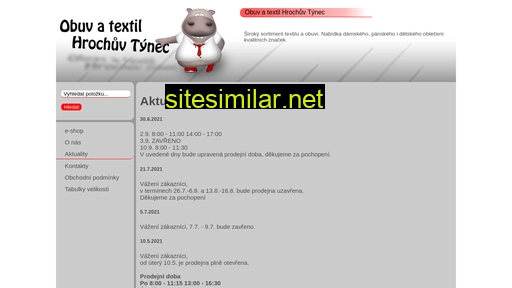 obuvatextil.cz alternative sites