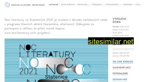 obyvakvesnice.cz alternative sites