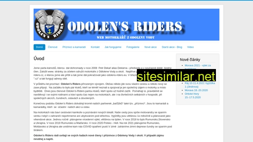 odolens-riders.cz alternative sites