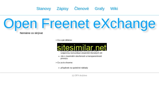 ofx.cz alternative sites