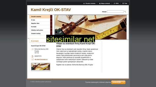ok-stav.cz alternative sites