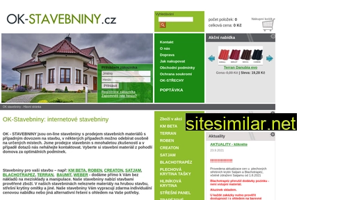 ok-stavebniny.cz alternative sites