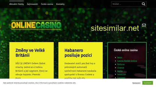 onlinecasino.cz alternative sites