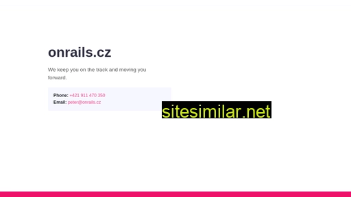 onrails.cz alternative sites