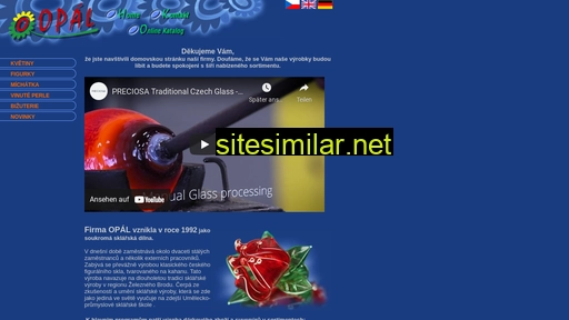 opalglass.cz alternative sites