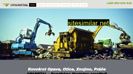 opametal.cz alternative sites