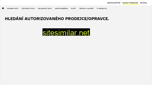 opeldealer.cz alternative sites