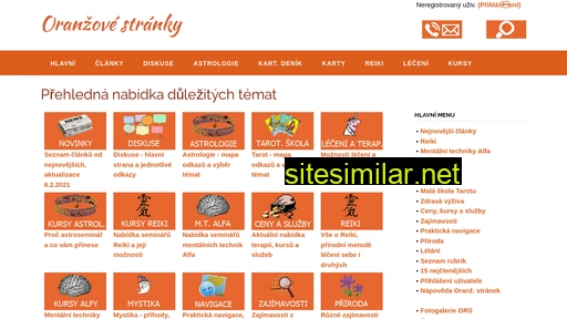 oranzovestranky.cz alternative sites