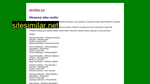 orchis.cz alternative sites