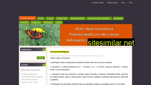 ordinace-mariekmonickova.cz alternative sites