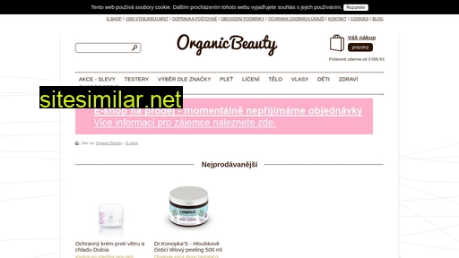 organic-beauty.cz alternative sites