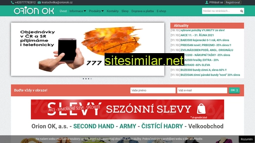 orionok.cz alternative sites