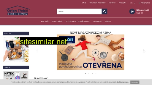 oriontrebic.cz alternative sites