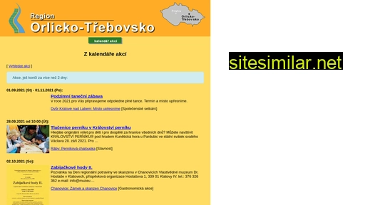 Orlickotrebovsko similar sites