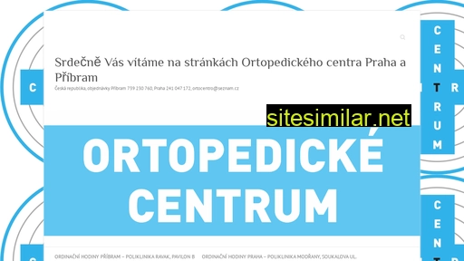 ortocentro.cz alternative sites