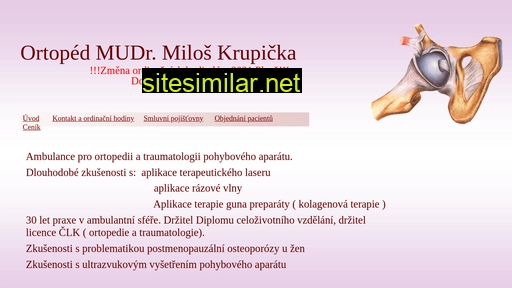 ortopedie-krupicka.cz alternative sites