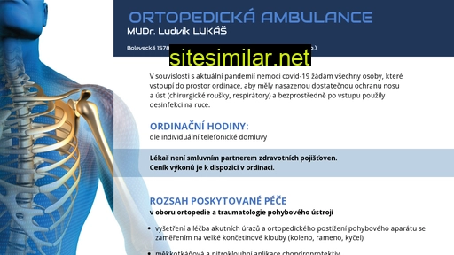 ortopedielukas.cz alternative sites