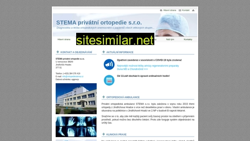 ortopediestema.cz alternative sites