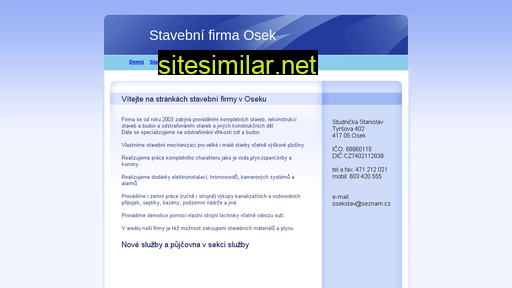 osekstav.cz alternative sites