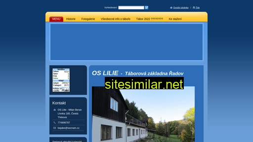 oslilie.cz alternative sites