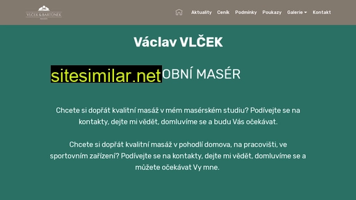 osobnimaser-vlcek.cz alternative sites