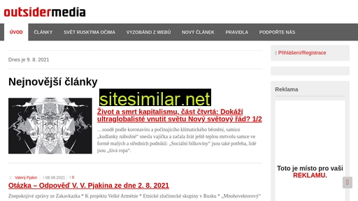 outsidermedia.cz alternative sites