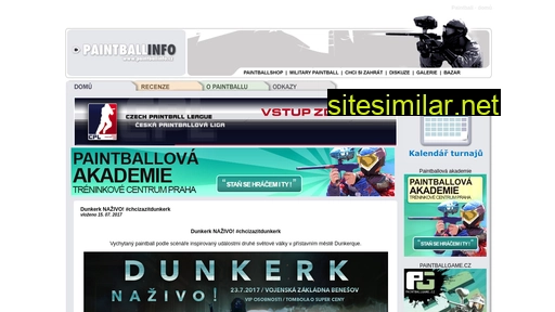 paintballinfo.cz alternative sites