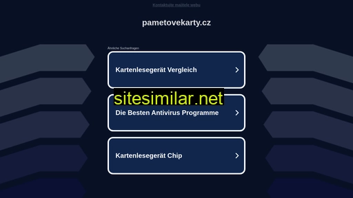pametovekarty.cz alternative sites